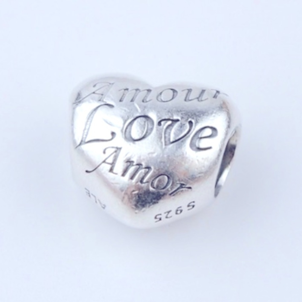 Authentic Language of Love Pandora Charm